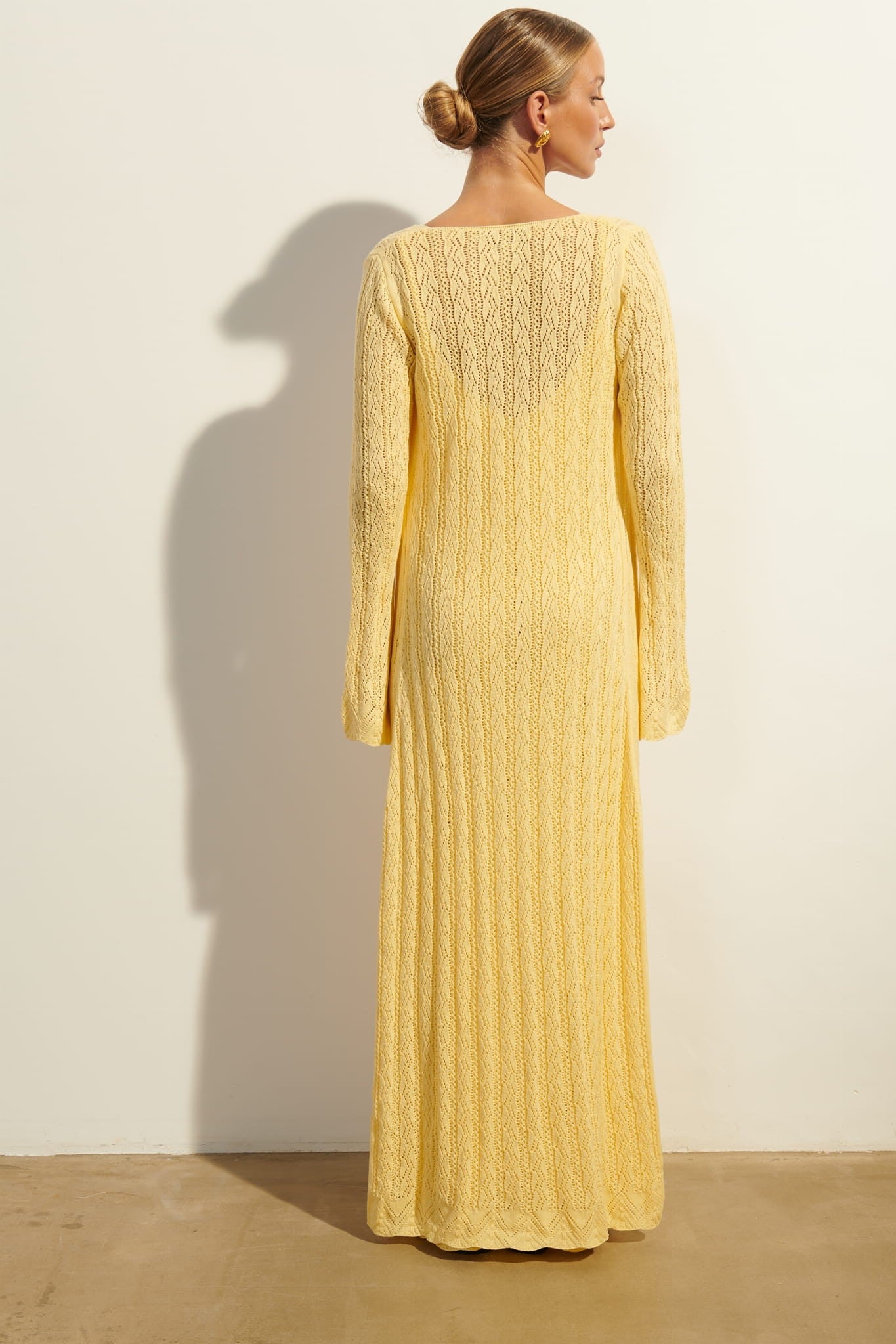 Yellow Dress/cardigan Sonia image 5