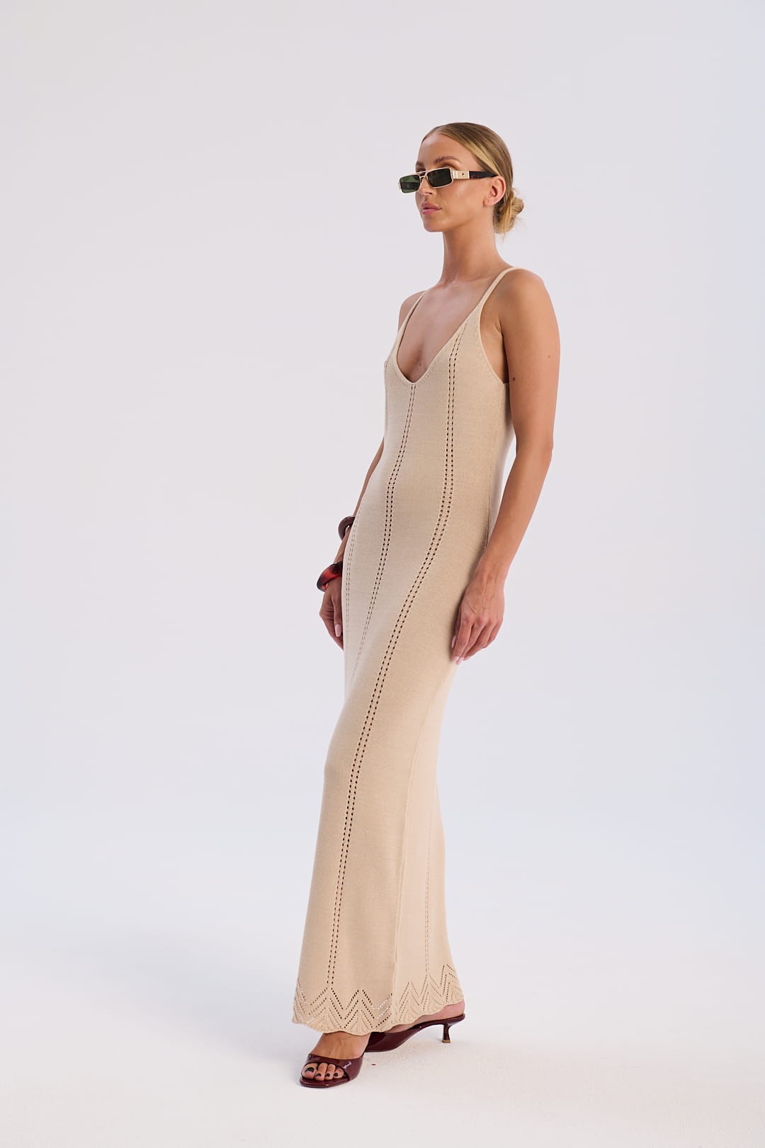Beige Dress Maya image 2