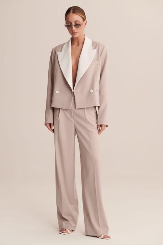 Beige Revers pants image 1