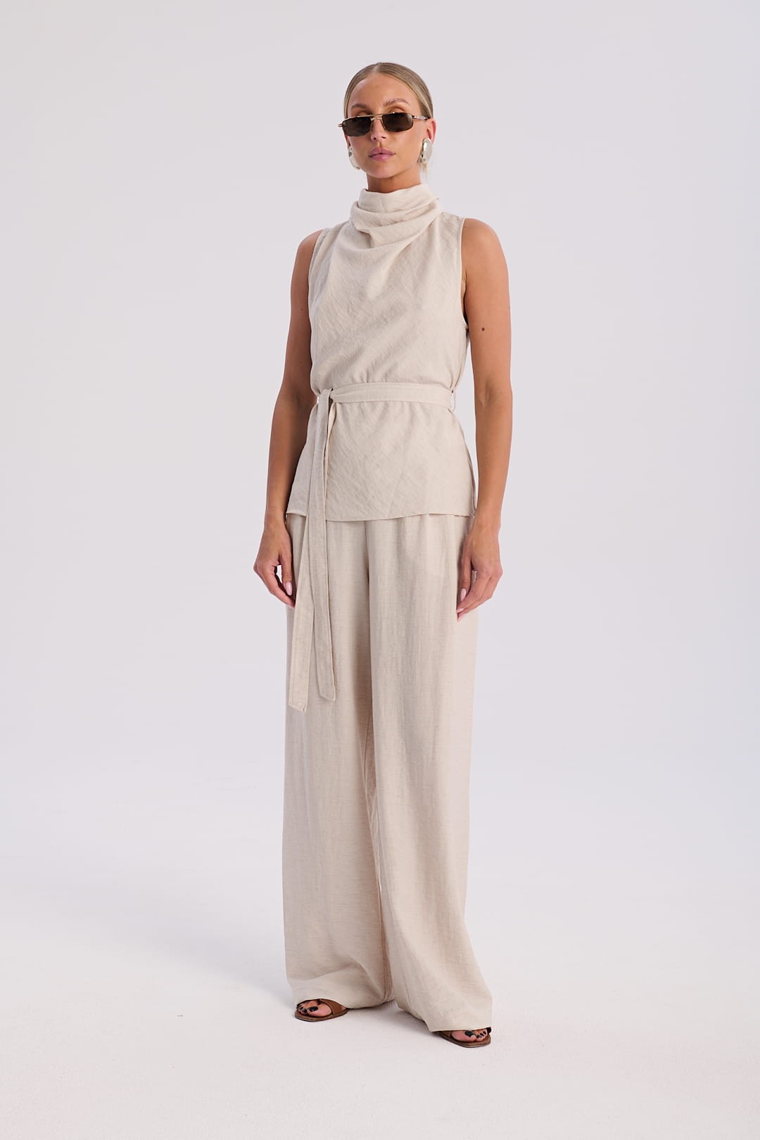 Beige Aria blouse image 2
