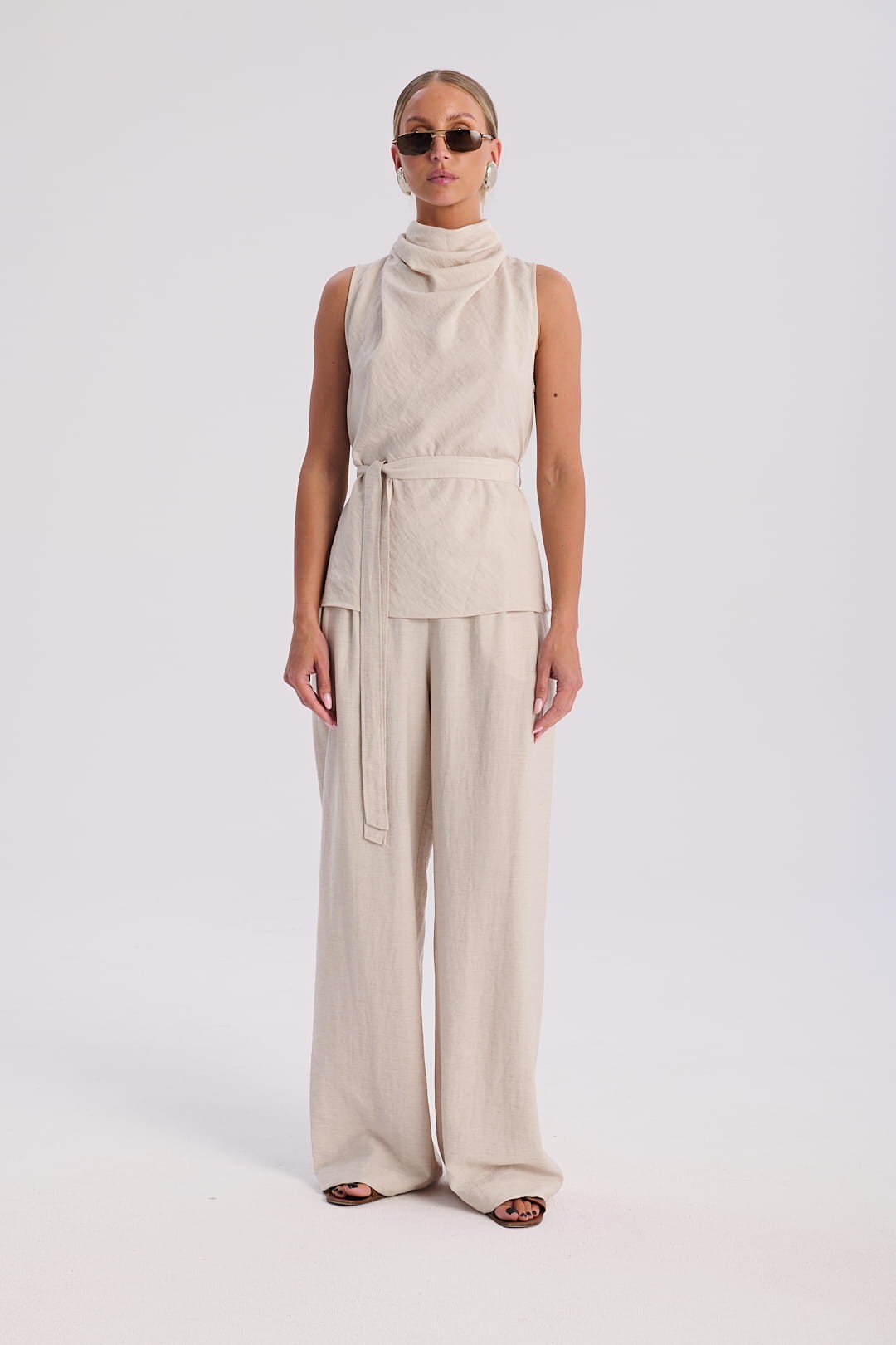 Beige Aria blouse image 3