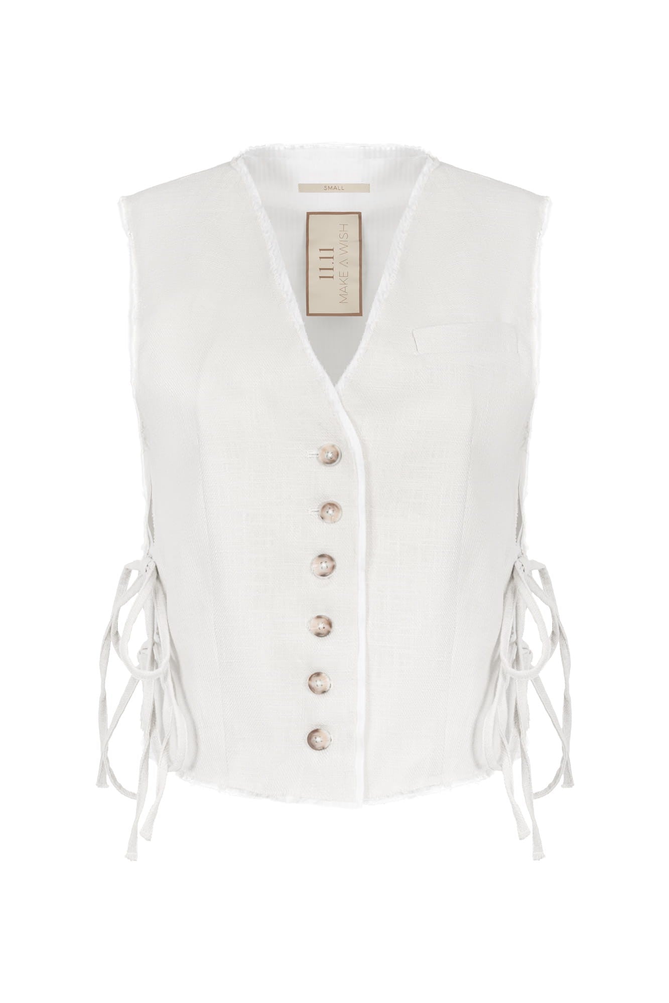Cream Yara vest image 1