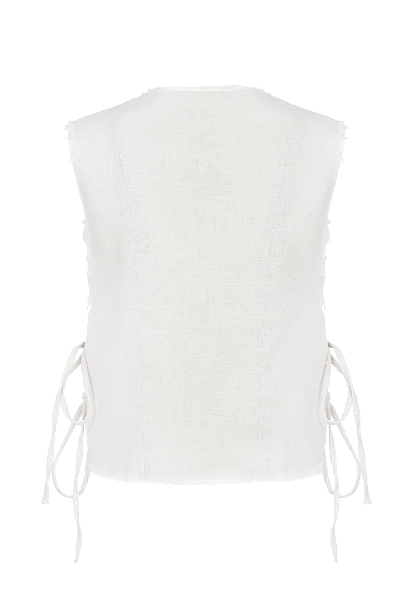 Cream Yara vest image 2