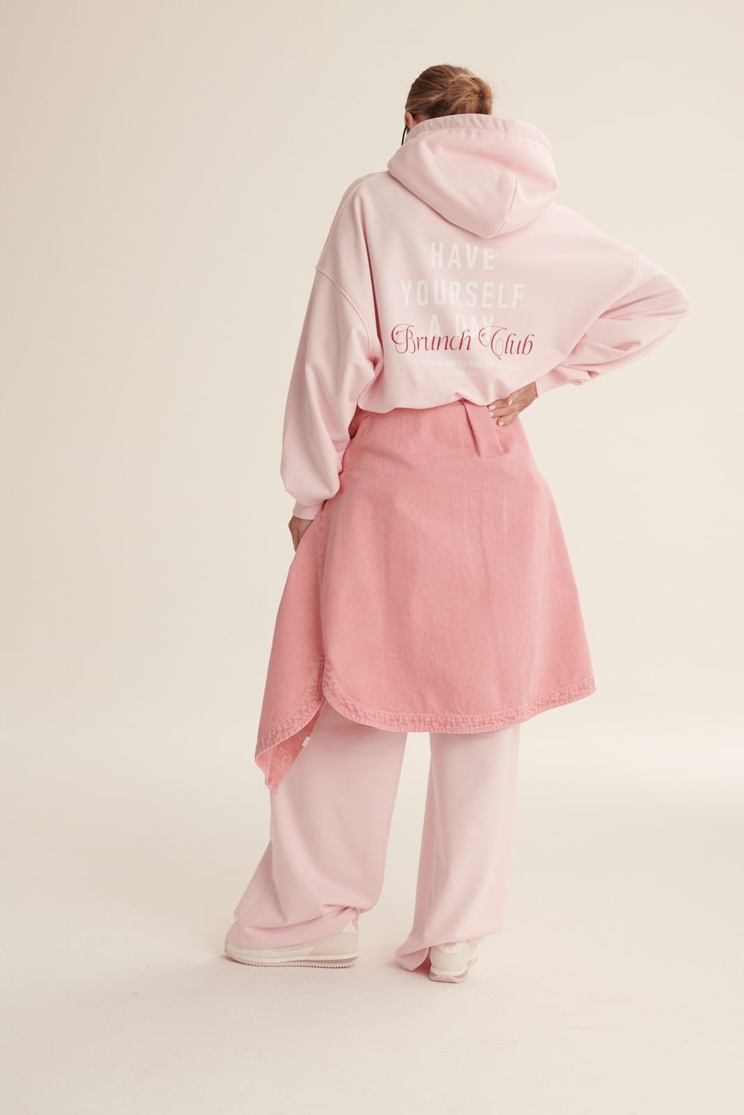 Soft pink Brunch sweatshirt image 4