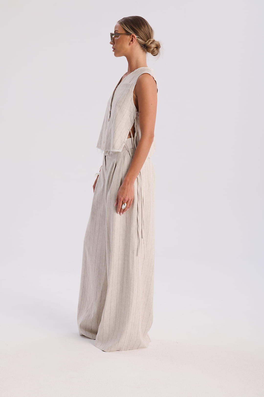 Melange grey Bonie vest Tenis image 3