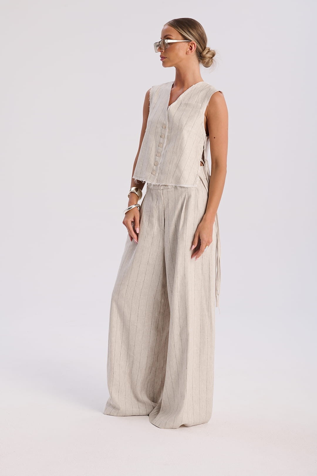 Melange grey Bonie vest Tenis image 4
