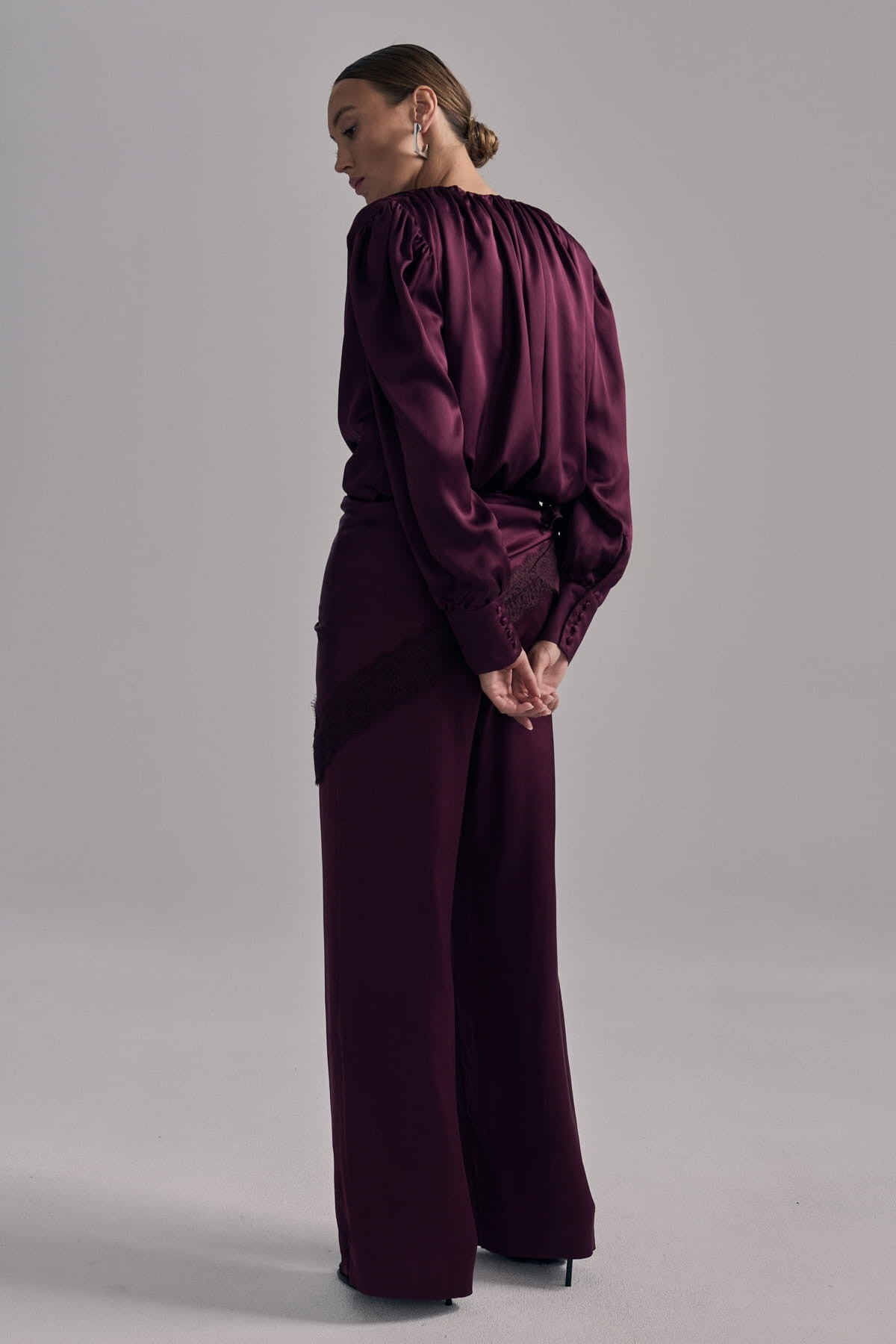 Burgundy Pants Chloe 2.0 image 2