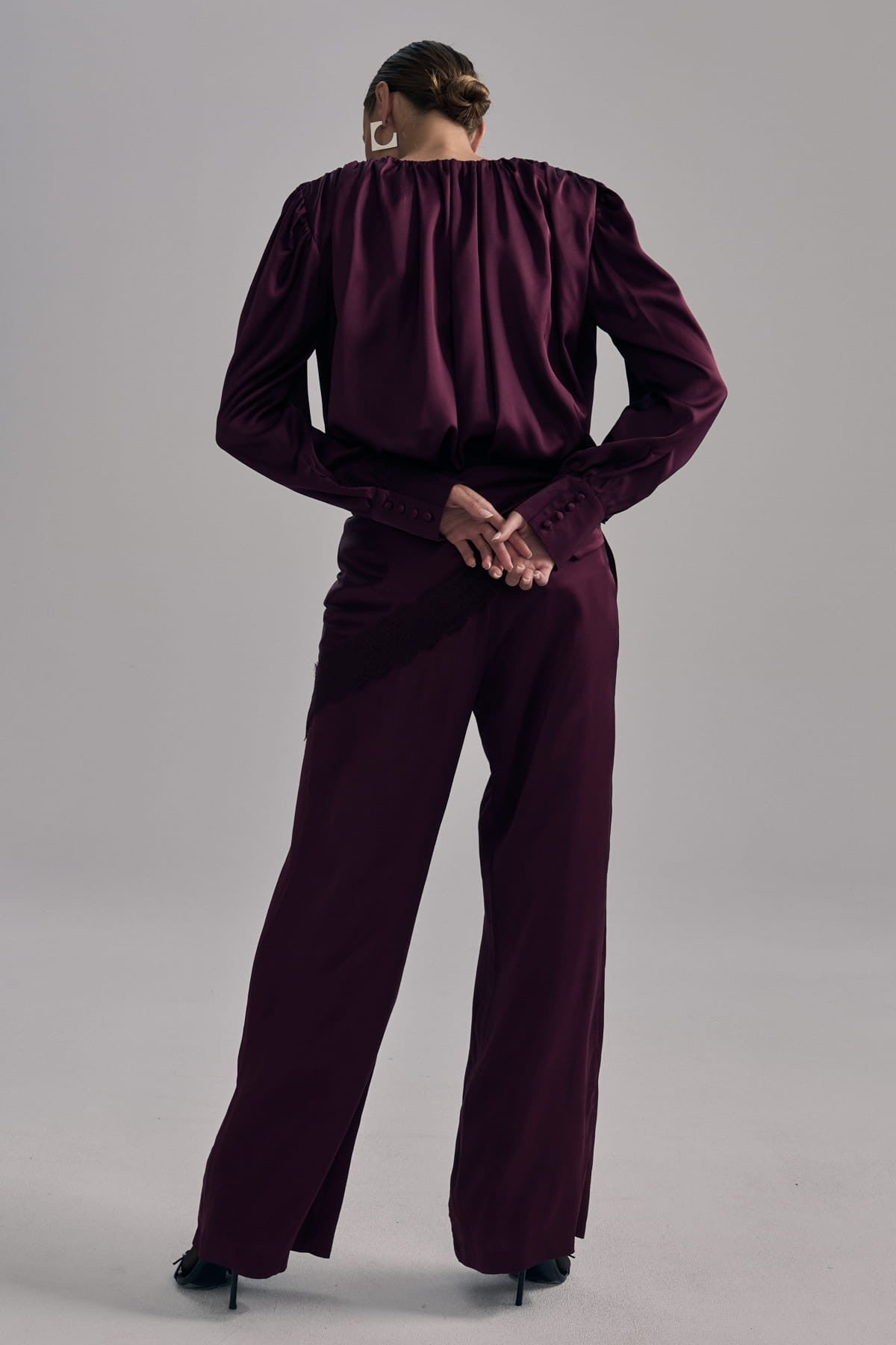 Burgundy Pants Chloe 2.0 image 4