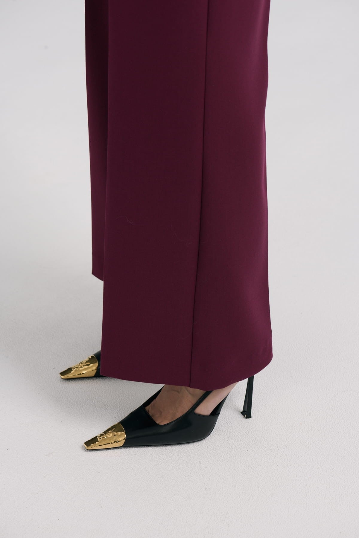 Burgundy Aurora pants image 2