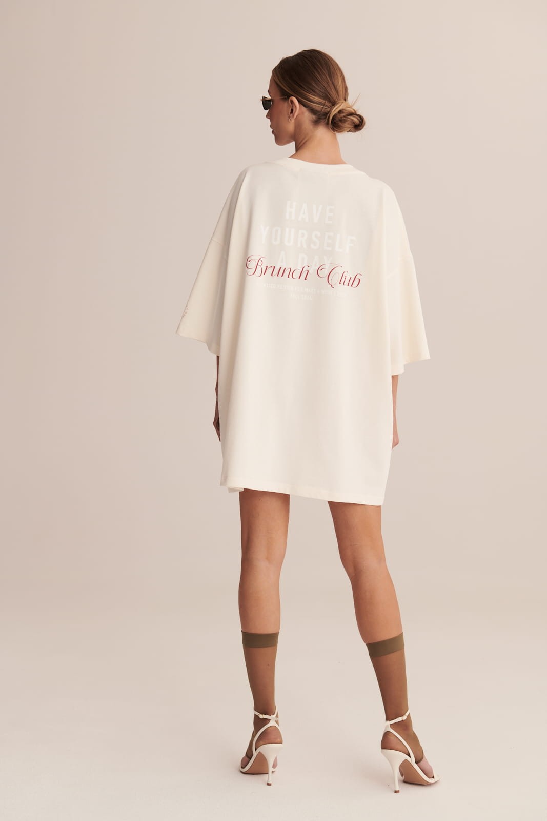 Off white Oversize T shirt Brunch image 1