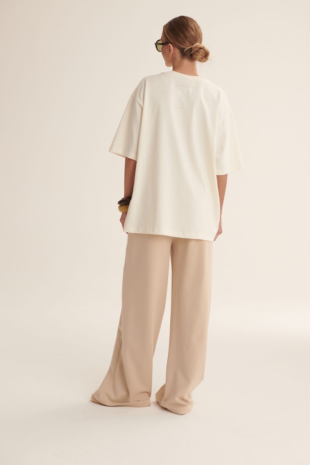 Beige T shirt Logo image 2