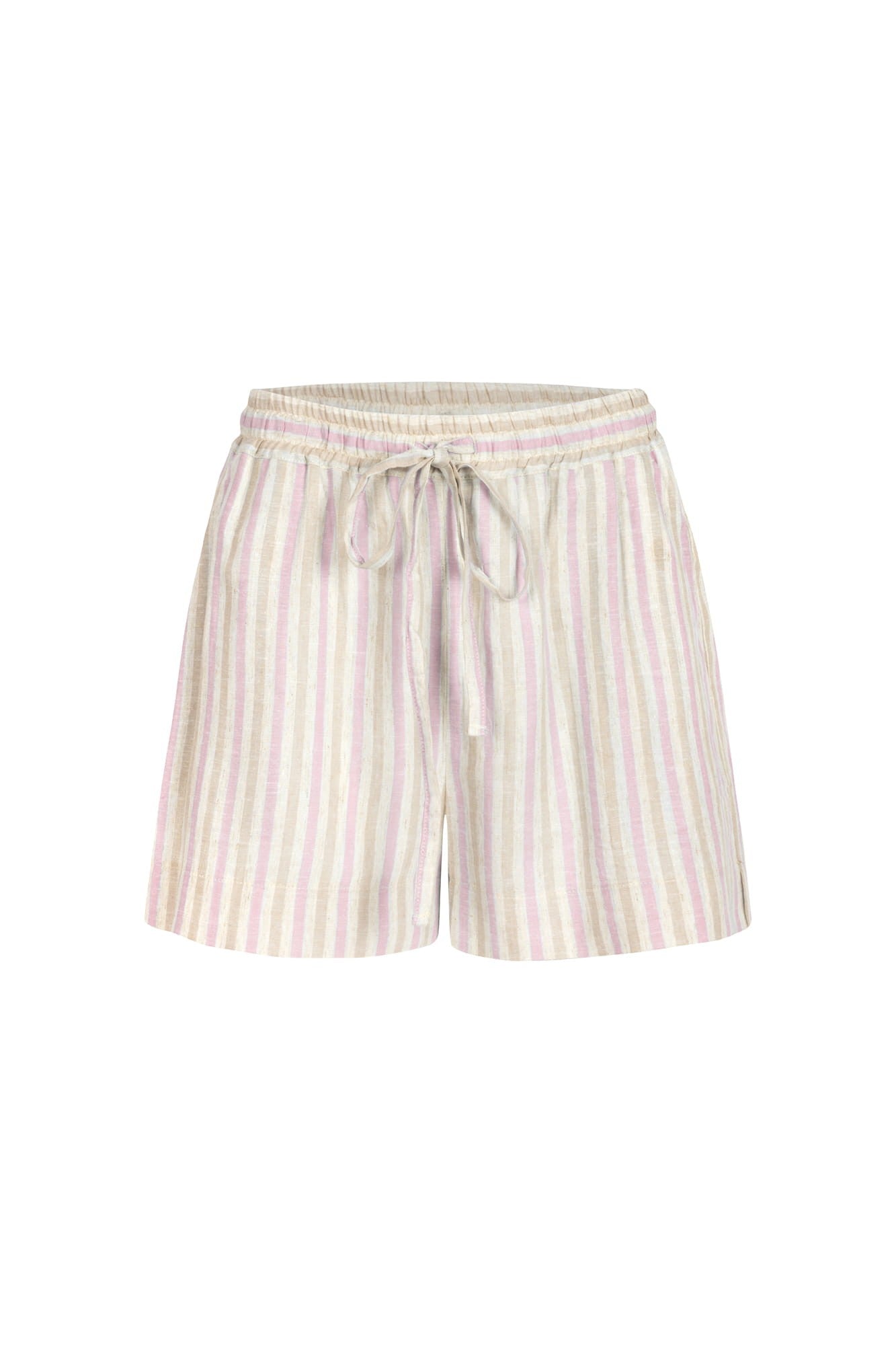Beige with pink Maree shorts image 1