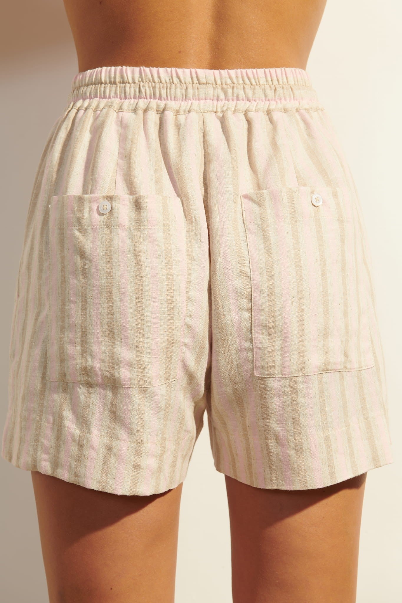 Beige with pink Maree shorts image 10