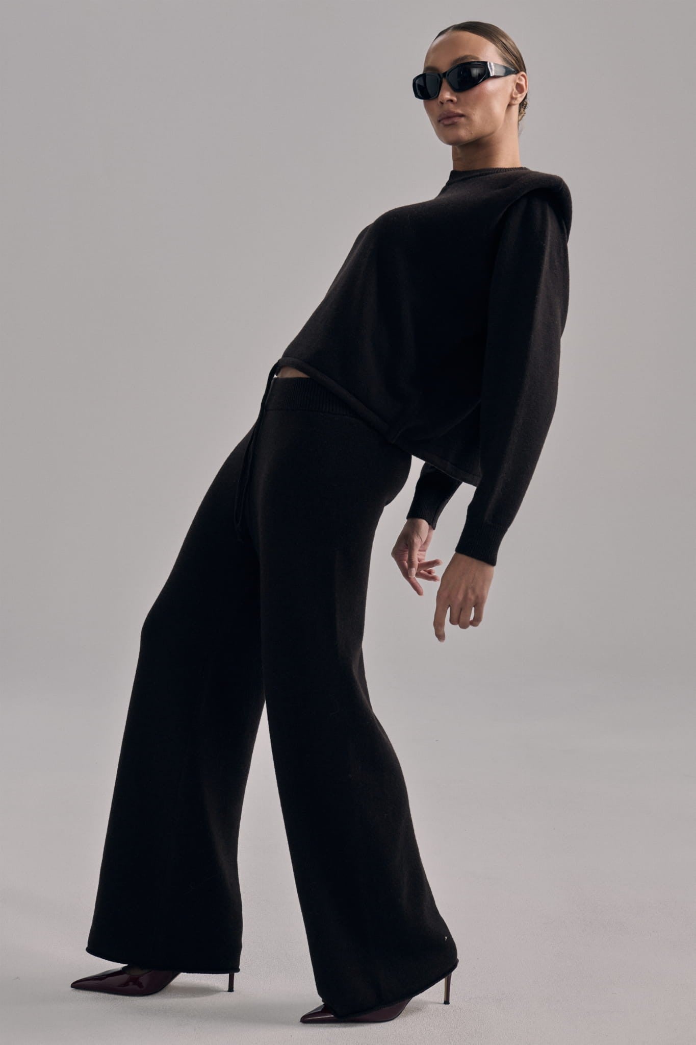 Dark chocolate Gaya pants image 3