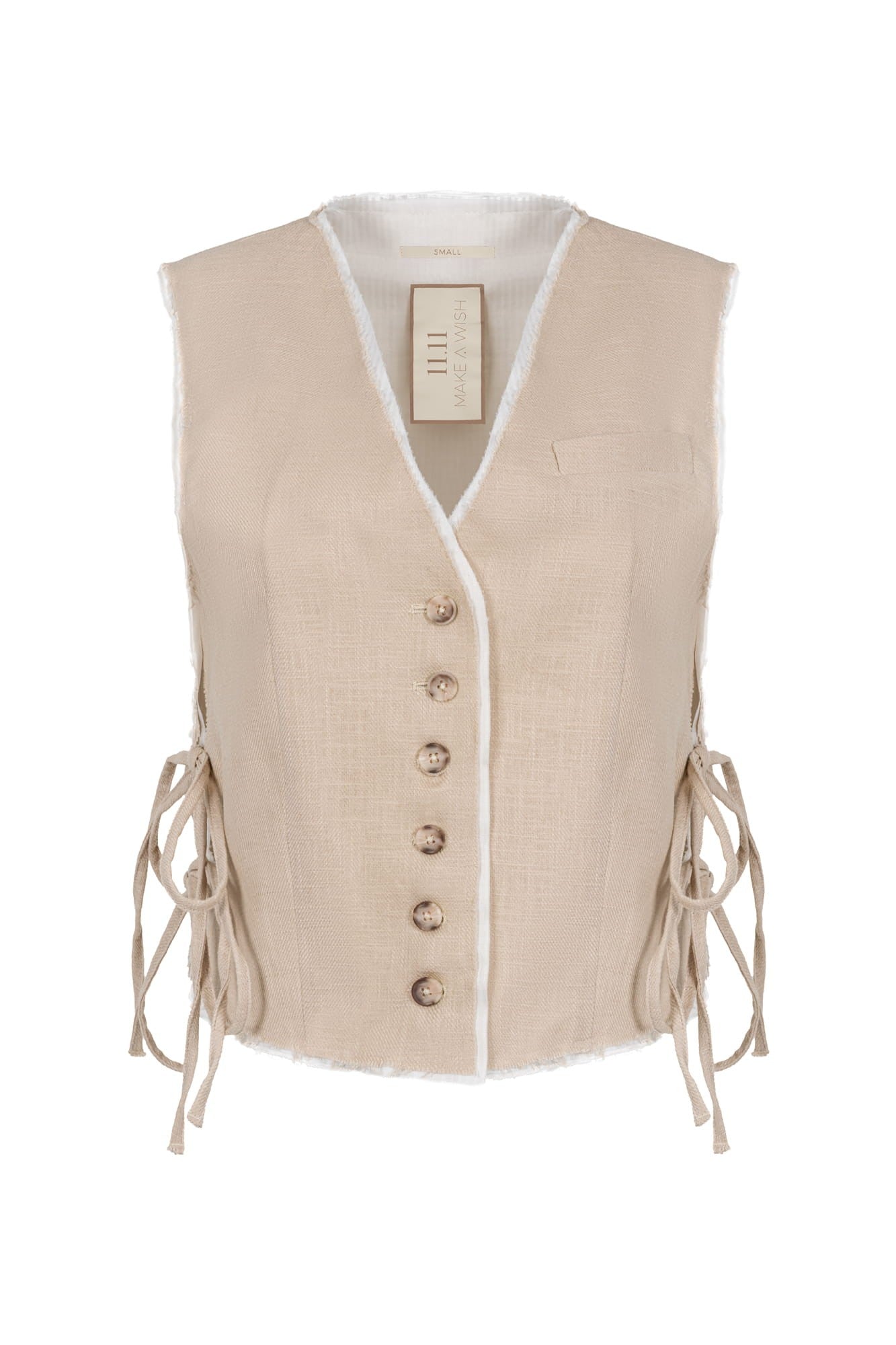 Beige Yara vest image 1