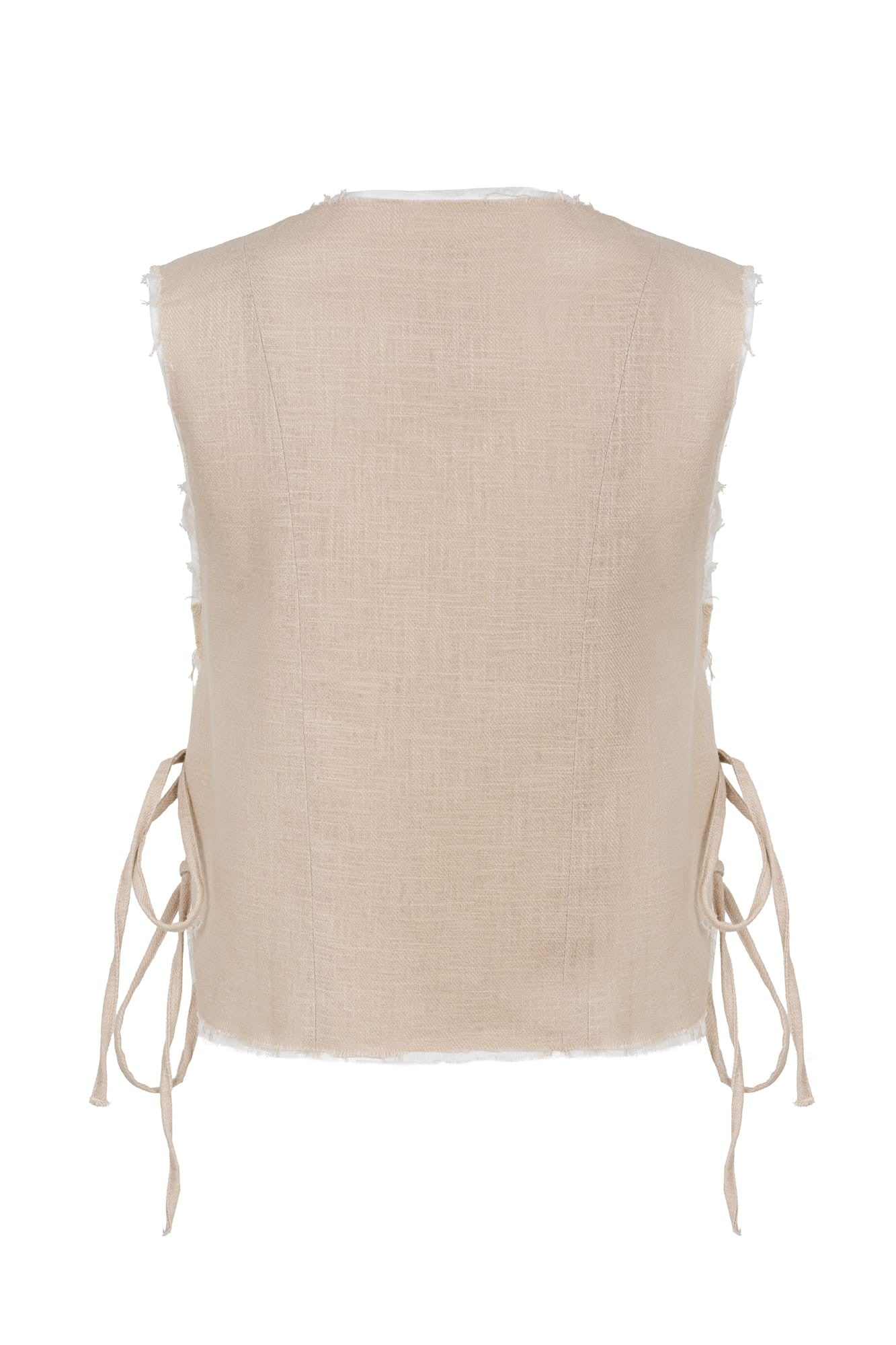 Beige Yara vest image 2