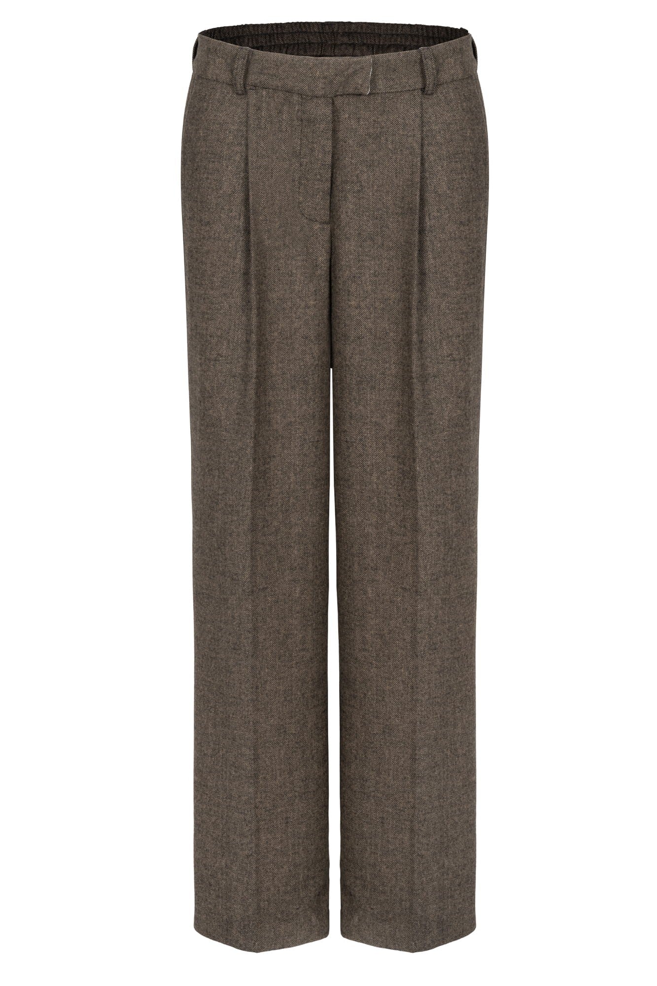 Brown Chevron pants image 1