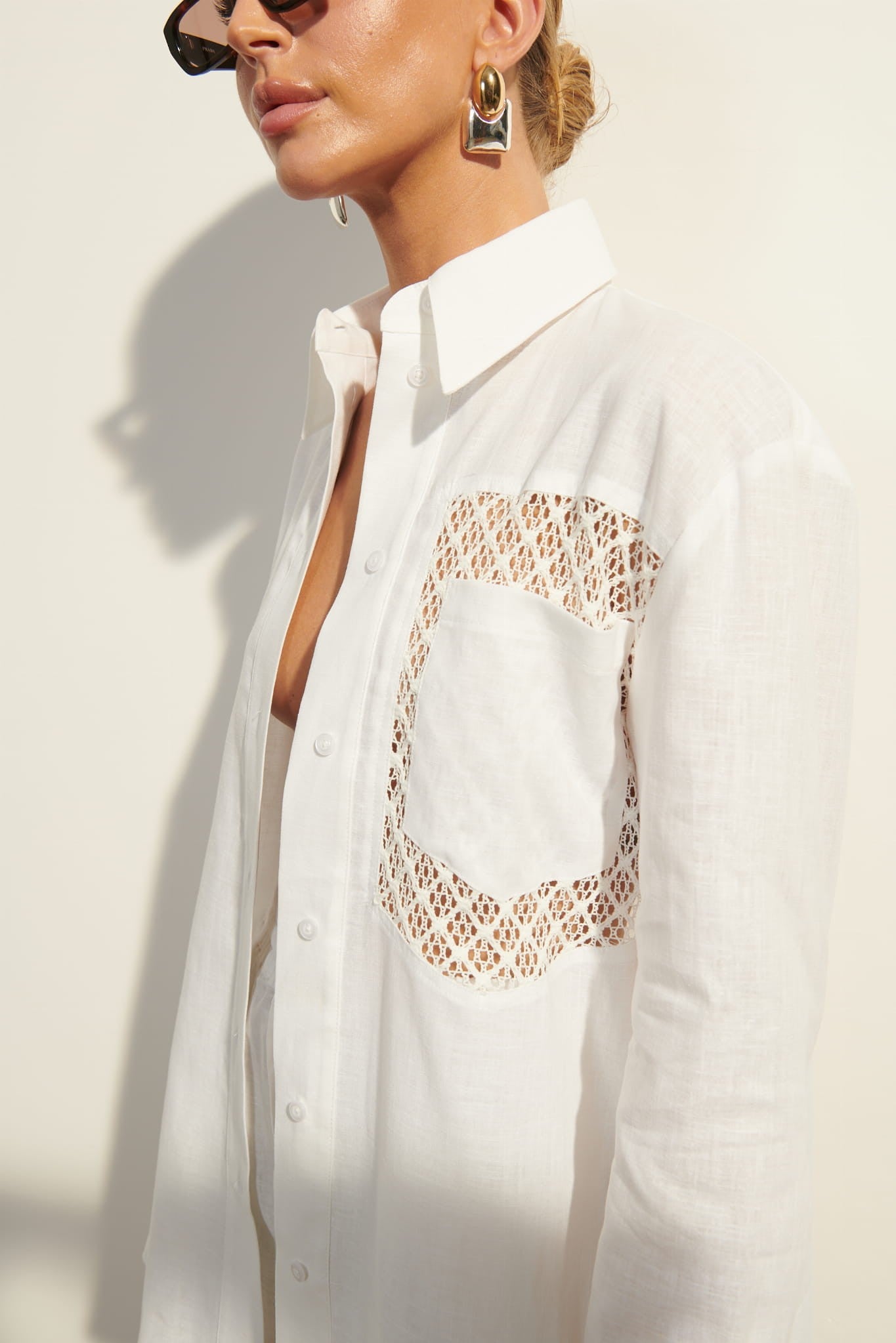 Cream Fabien set image 6