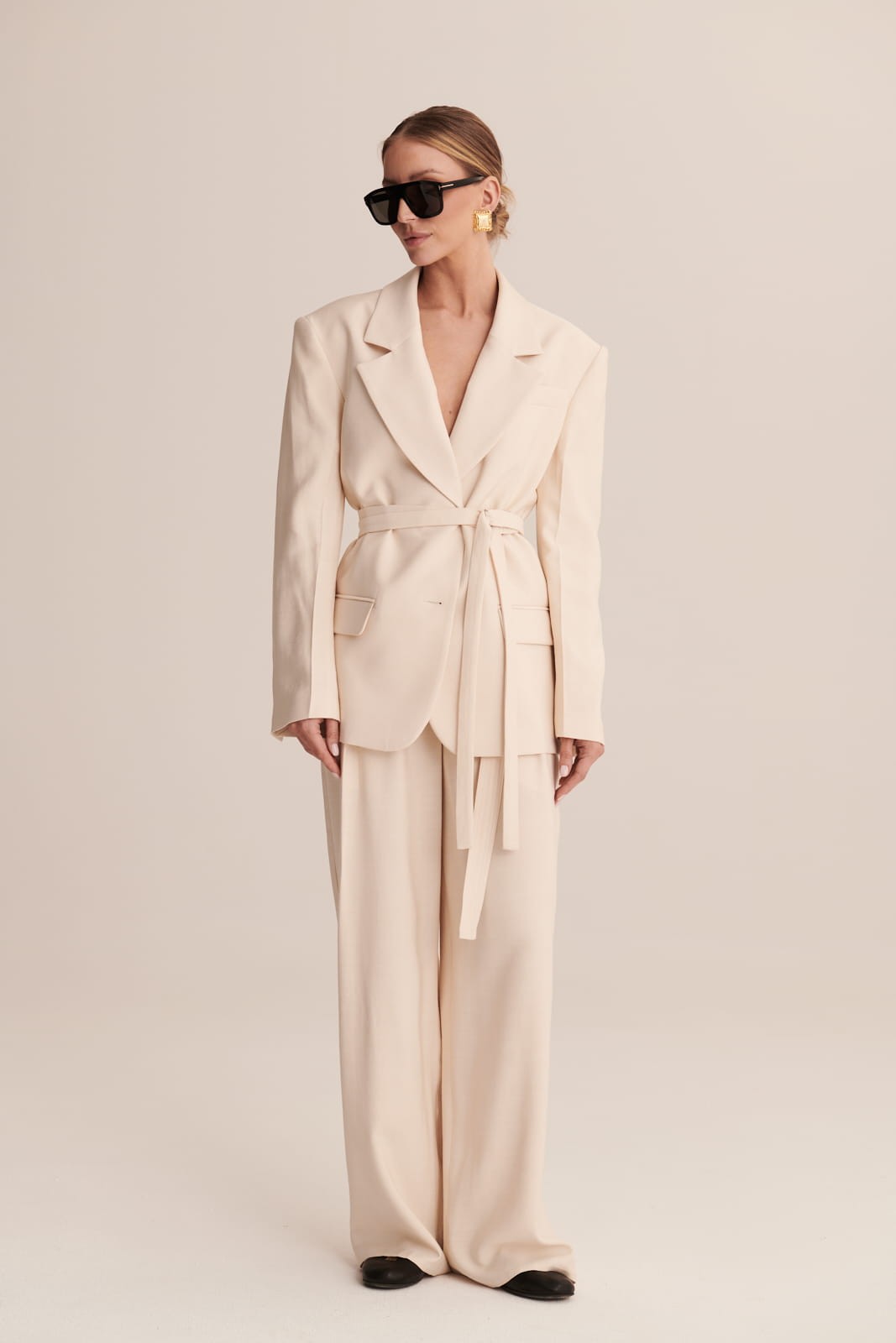 Cream Florence pants image 3