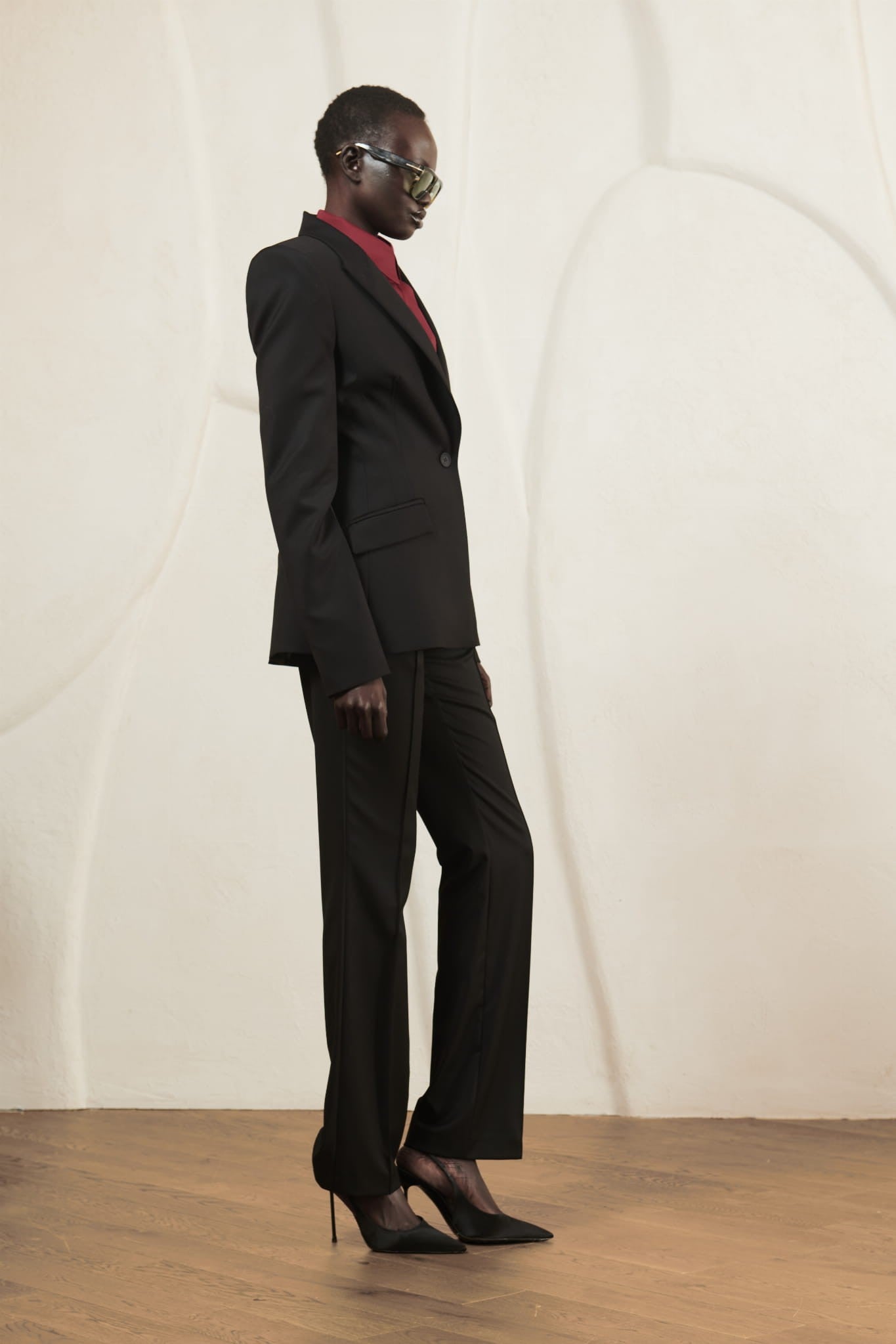 Black Flare pants image 3