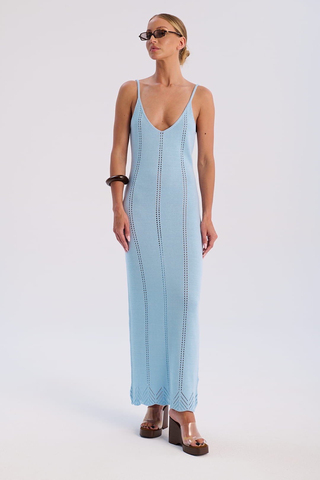 Pale blue Dress Maya image 3