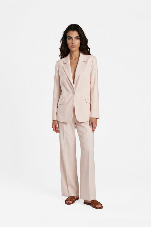 Tailored high waisted trousers