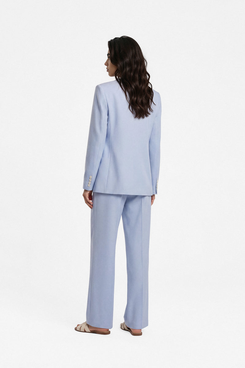 Tailored high waisted trousers