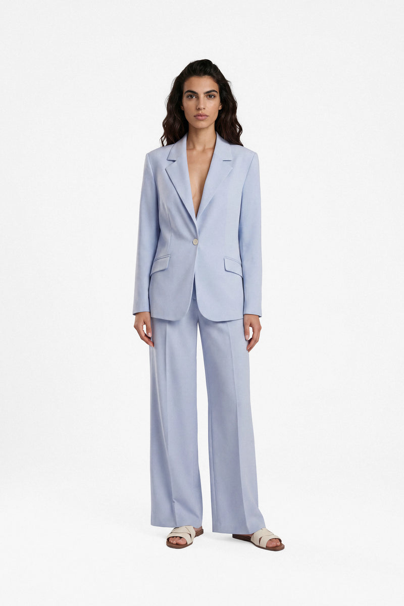 Tailored high waisted trousers