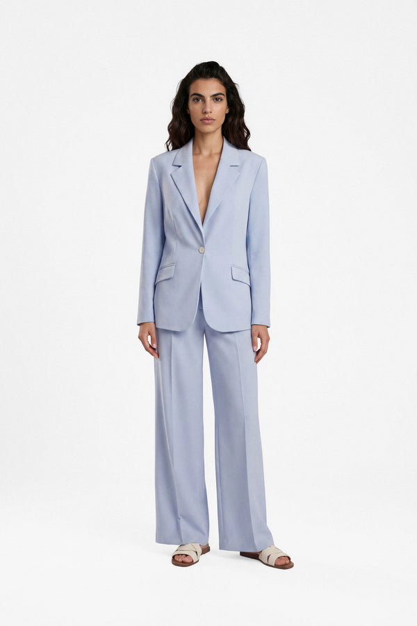 Tailored high waisted trousers