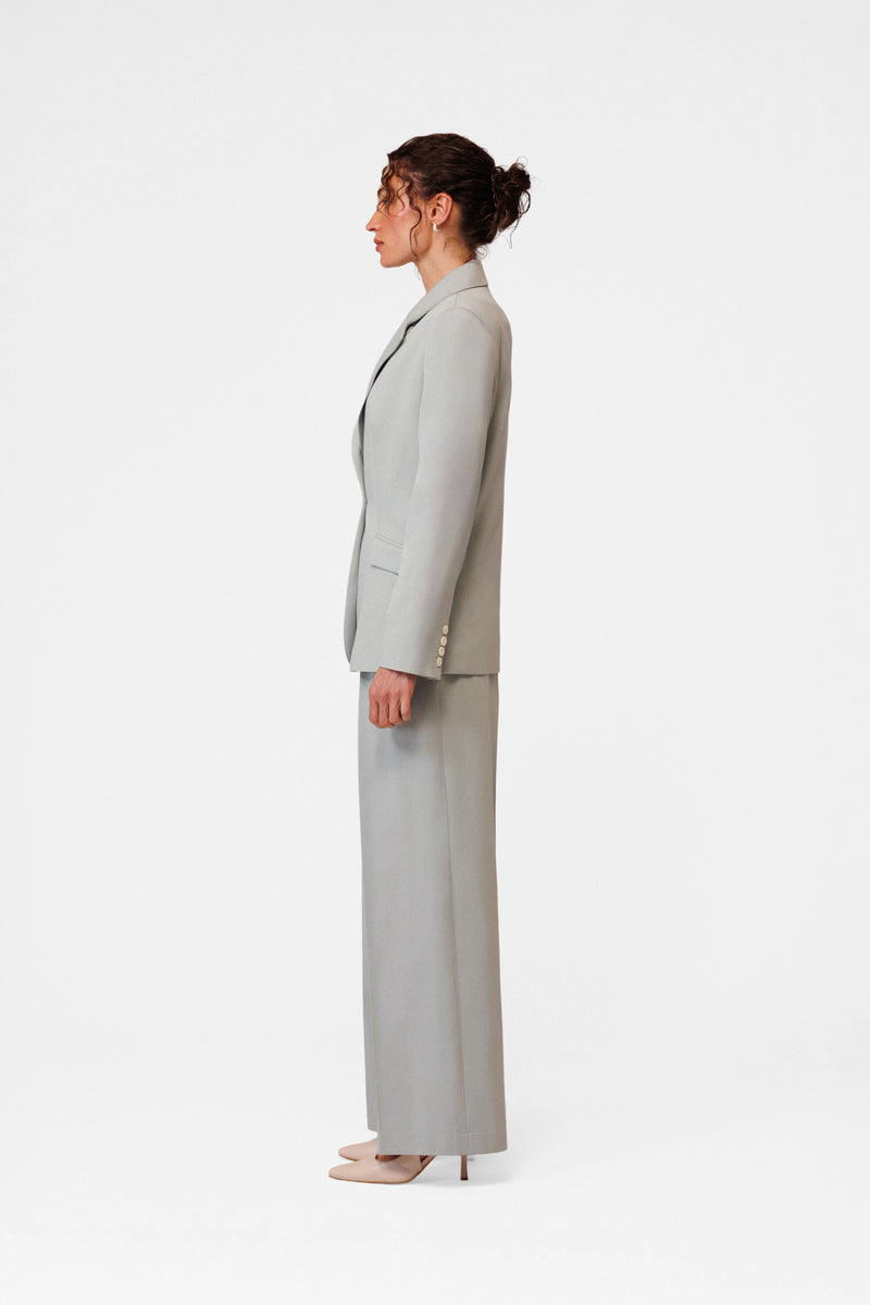 Tailored high waisted trousers