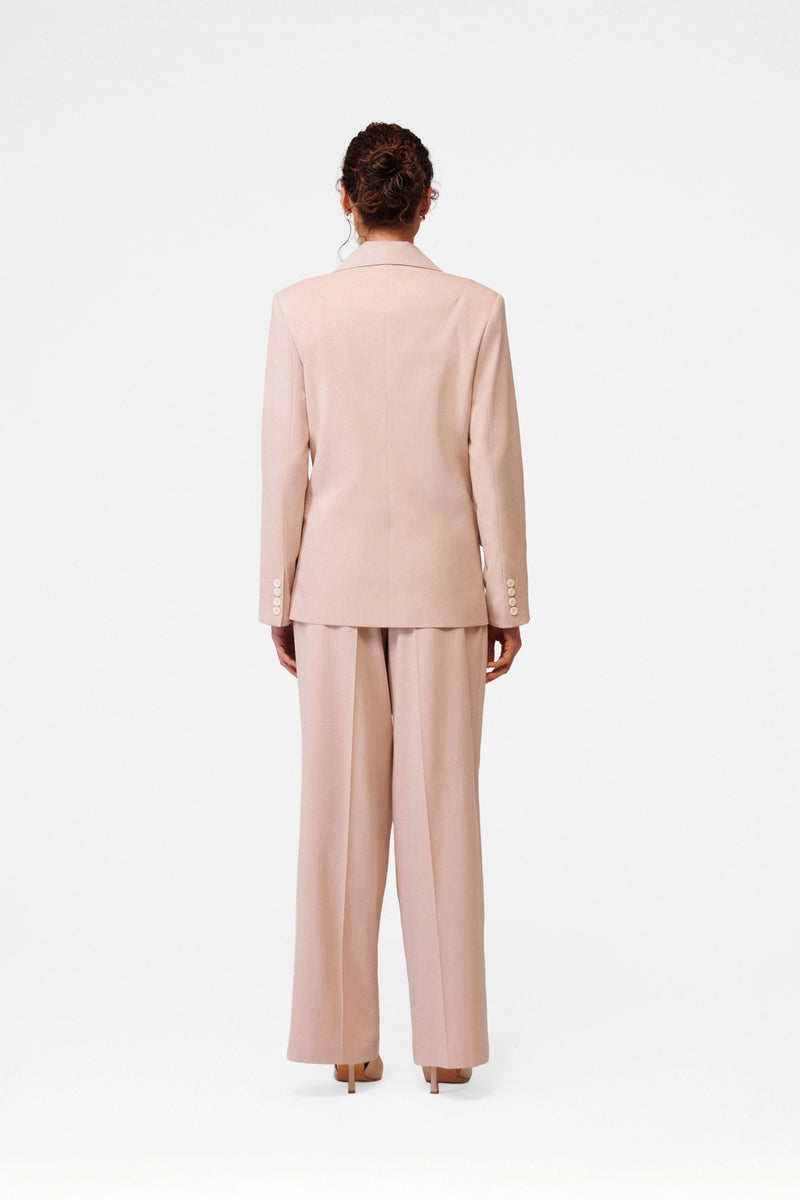 Tailored high waisted trousers