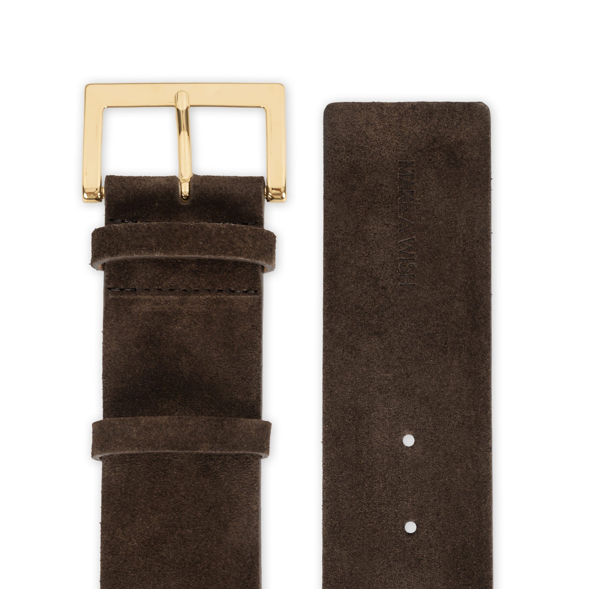 Suede brown Tiara strap chocolate image 2