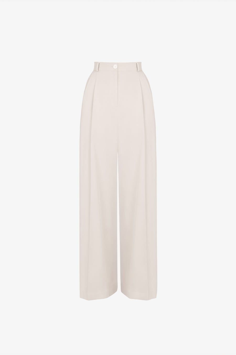 Tailored high waisted trousers
