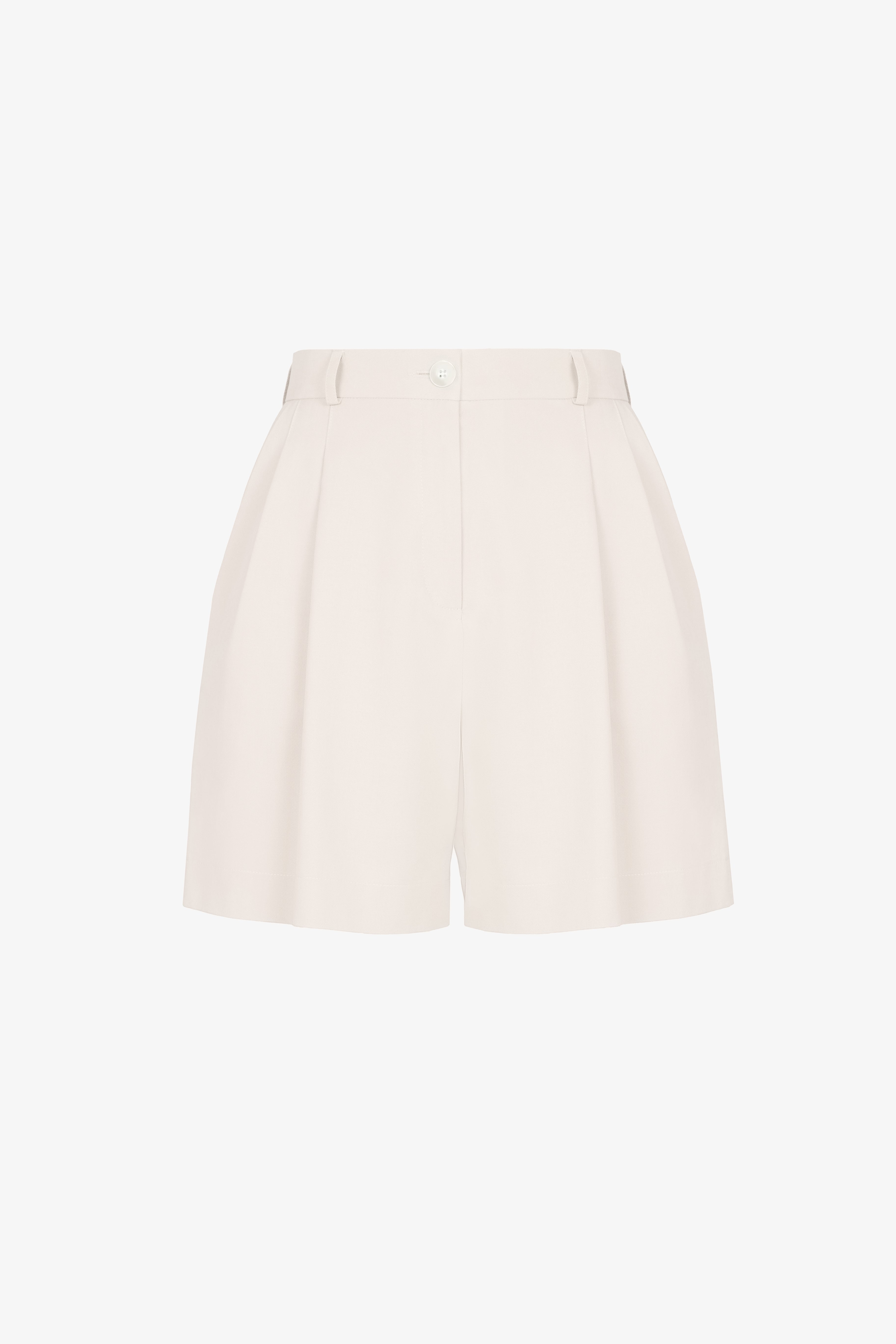 하이웨이스트 수트 반바지