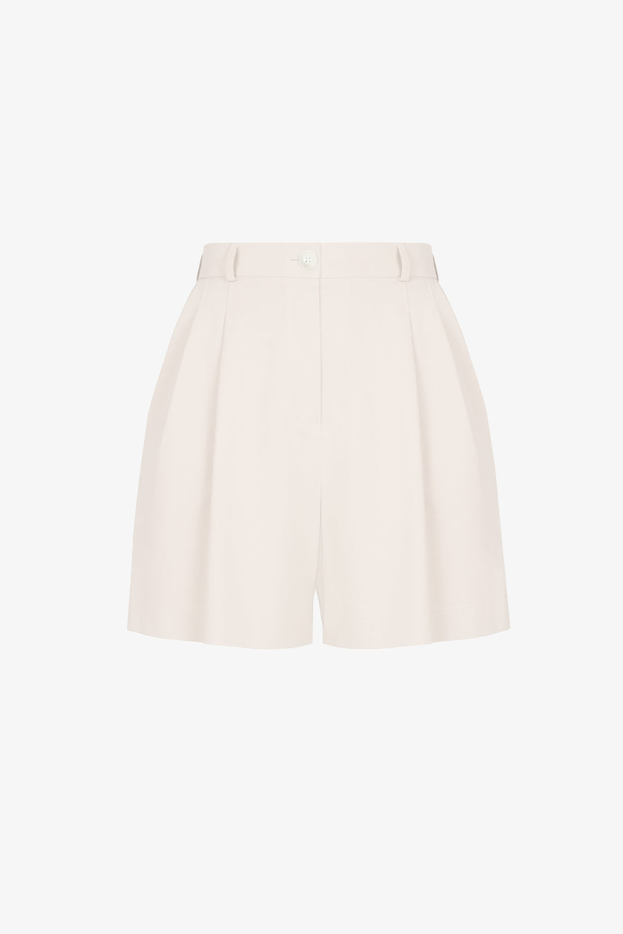 Tailored high waisted shorts