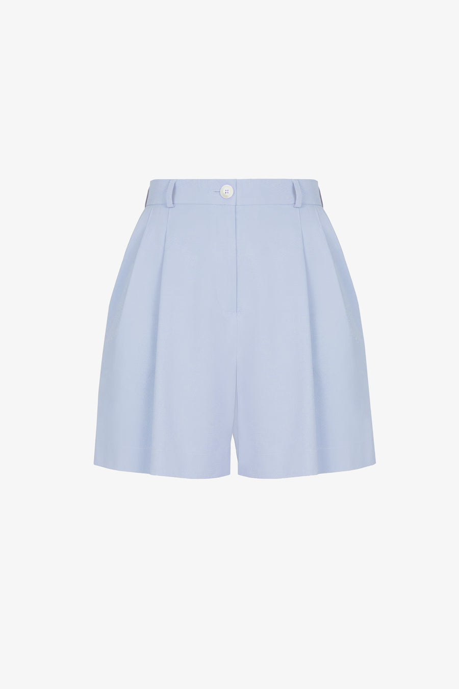 Tailored high waisted shorts