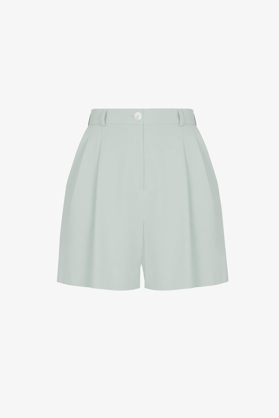 Tailored high waisted shorts