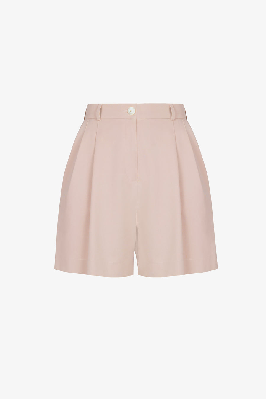 Tailored high waisted shorts