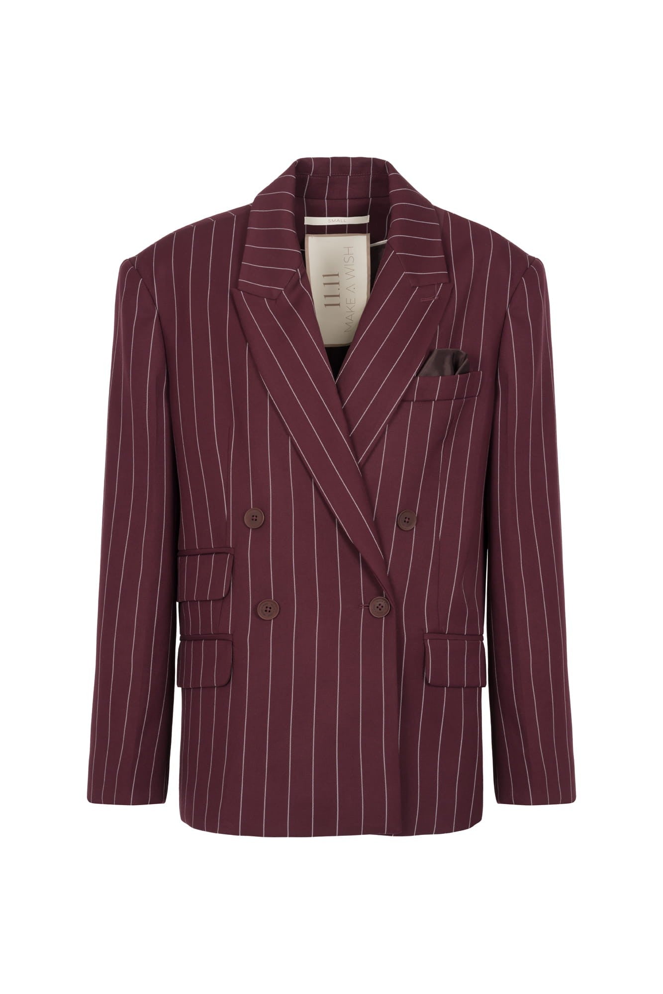 Burgundy Tennis jacket image 1