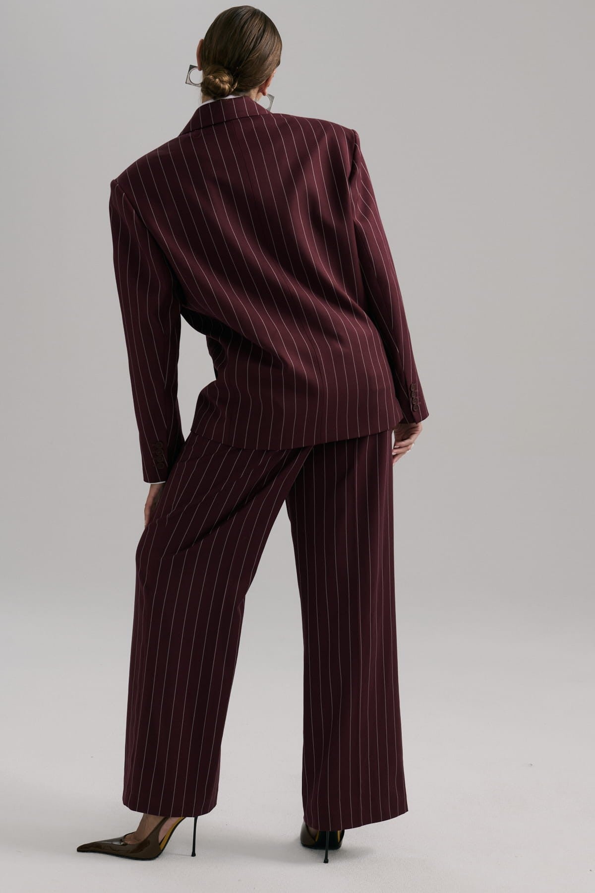 Burgundy Tennis jacket image 5