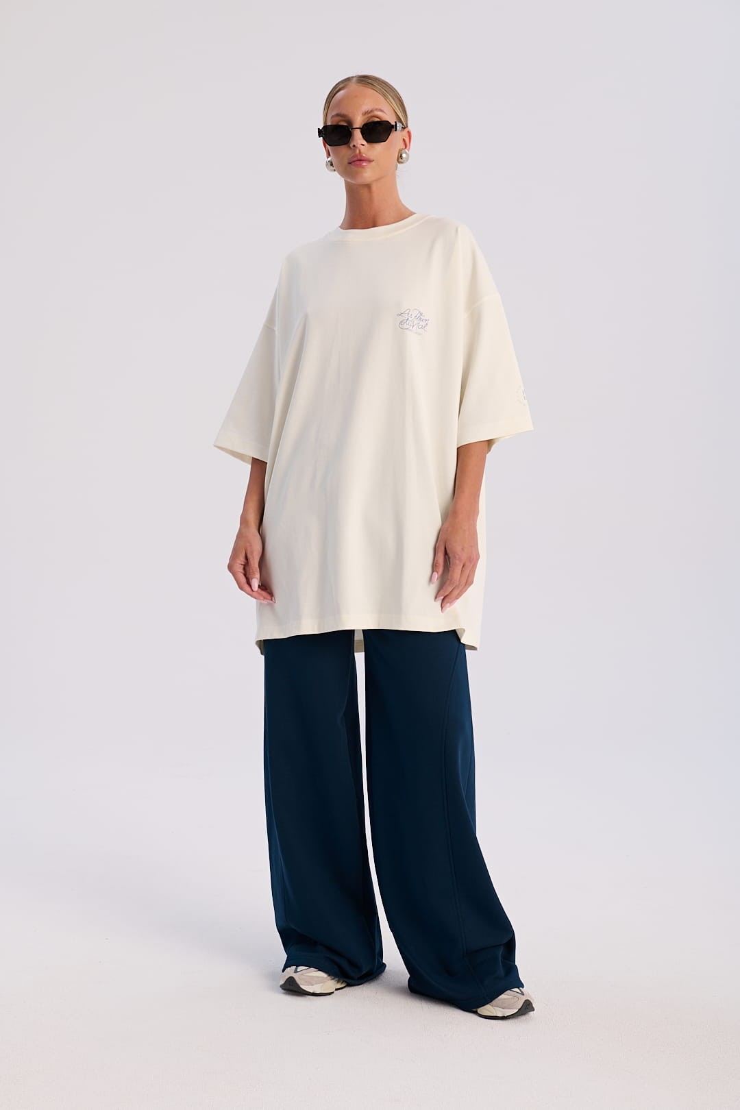 Yellow Oversize T shirt Less image 4