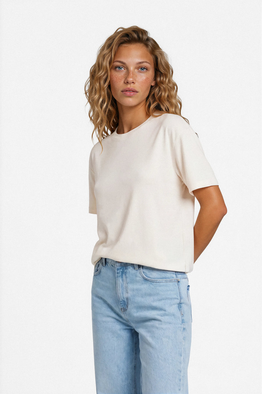 Blusa de tela fluida
