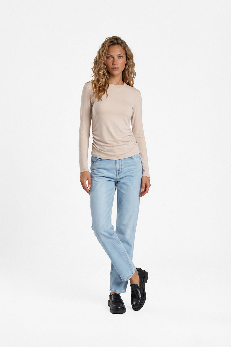 Ruched longsleeve