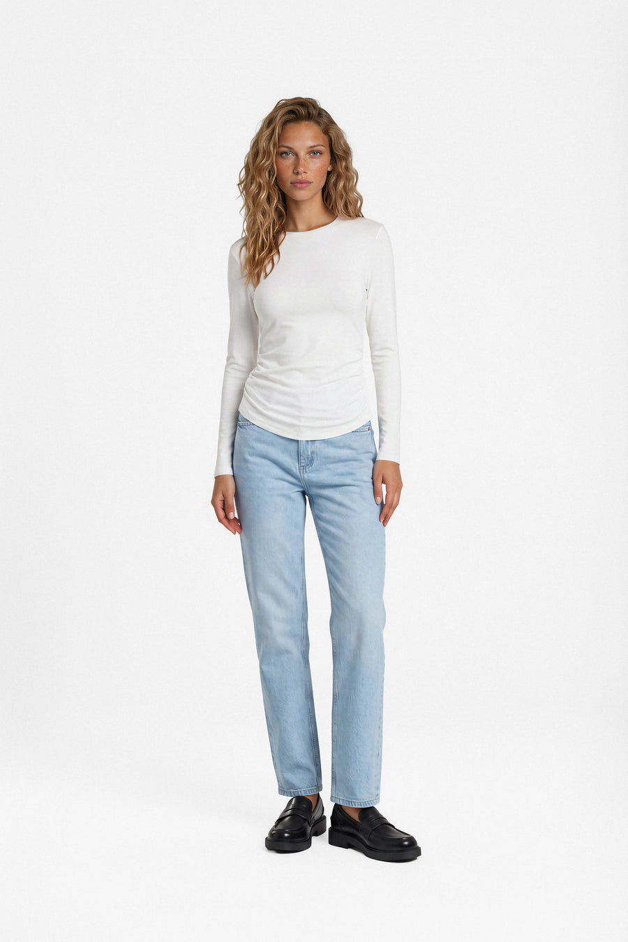 Ruched longsleeve