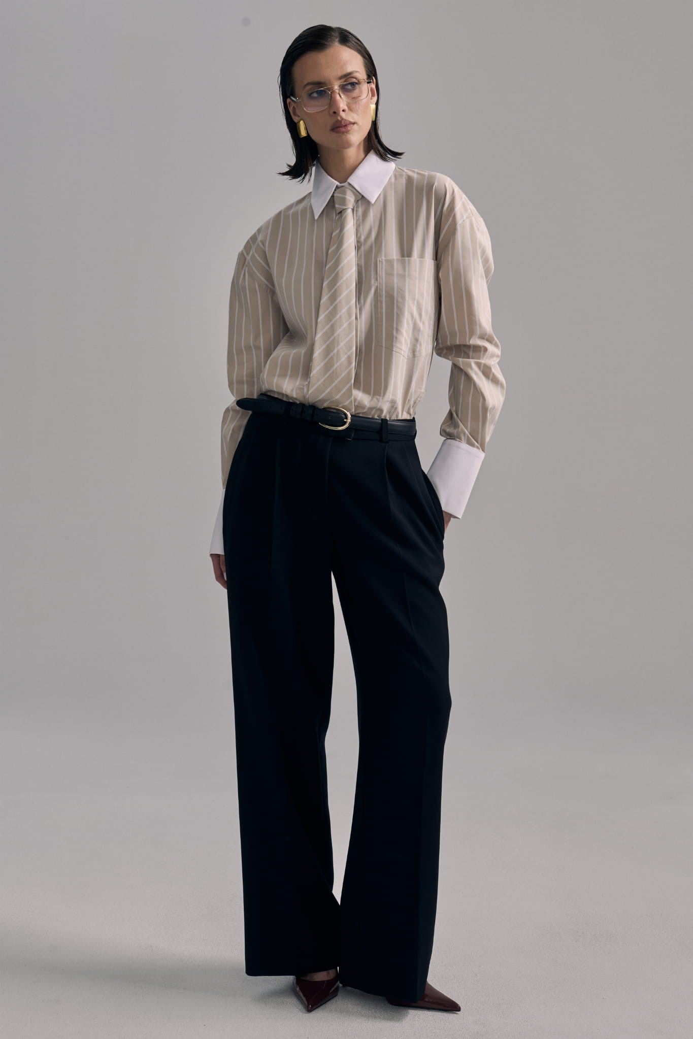 Beige Odetta shirt image 1