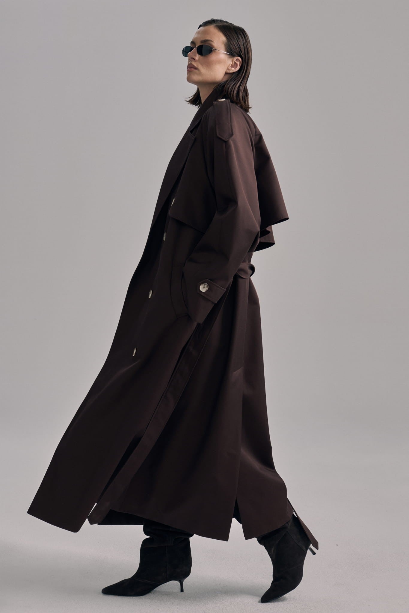 Brown Trench Carmen image 4