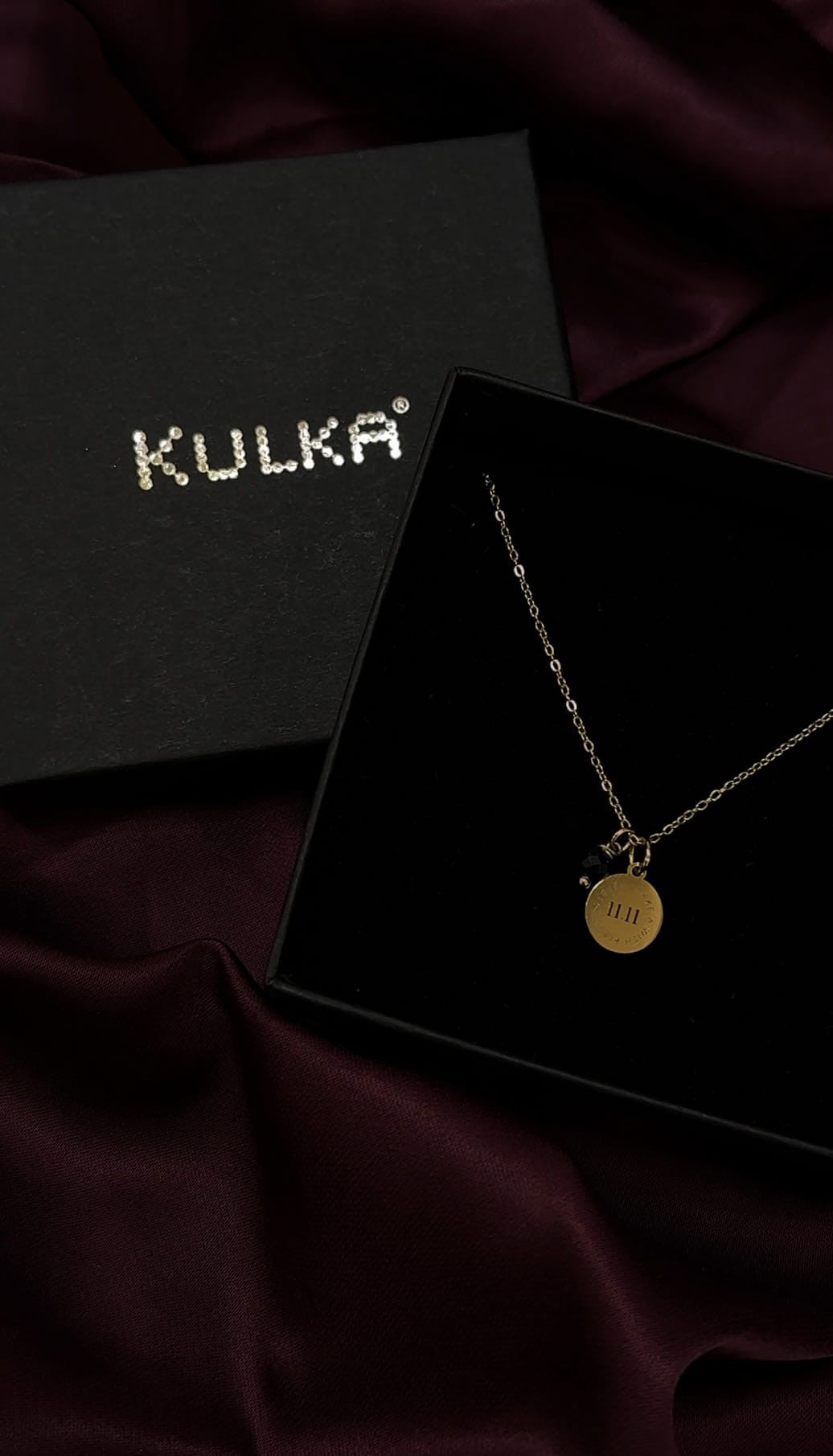 Black Necklace 11.11 MAKE A WISH image 1