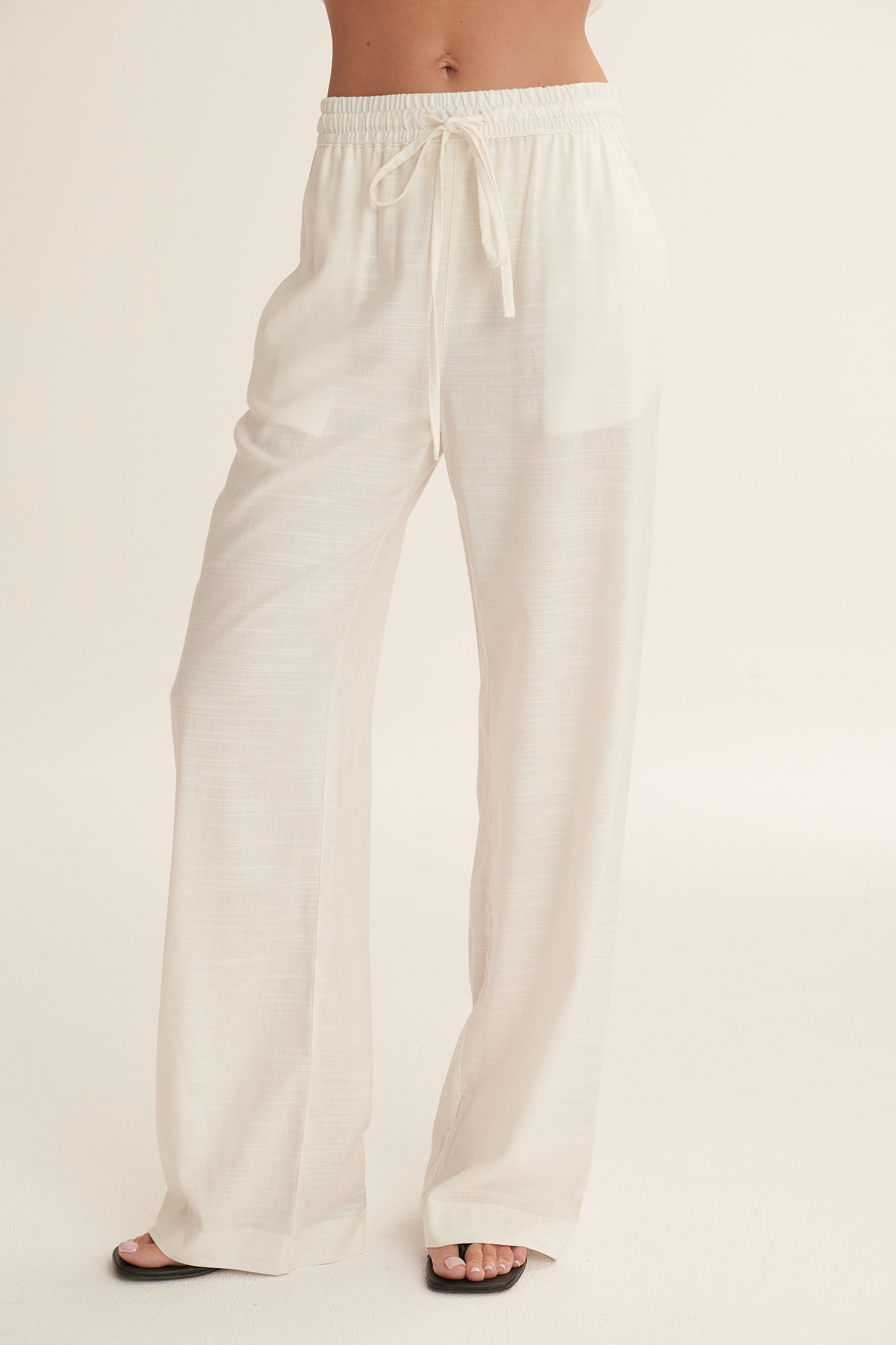 Cream Layla pants image 6
