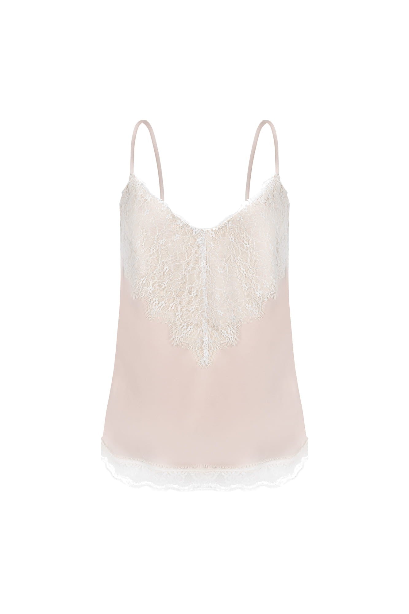 Peach Satin top Coco image 1