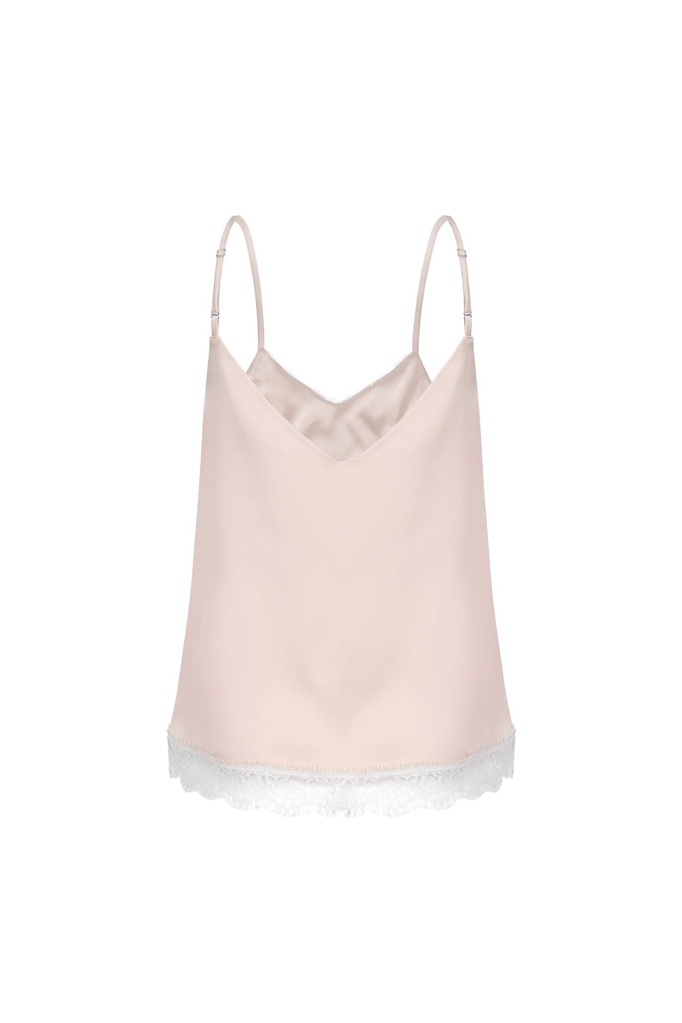 Peach Satin top Coco image 2